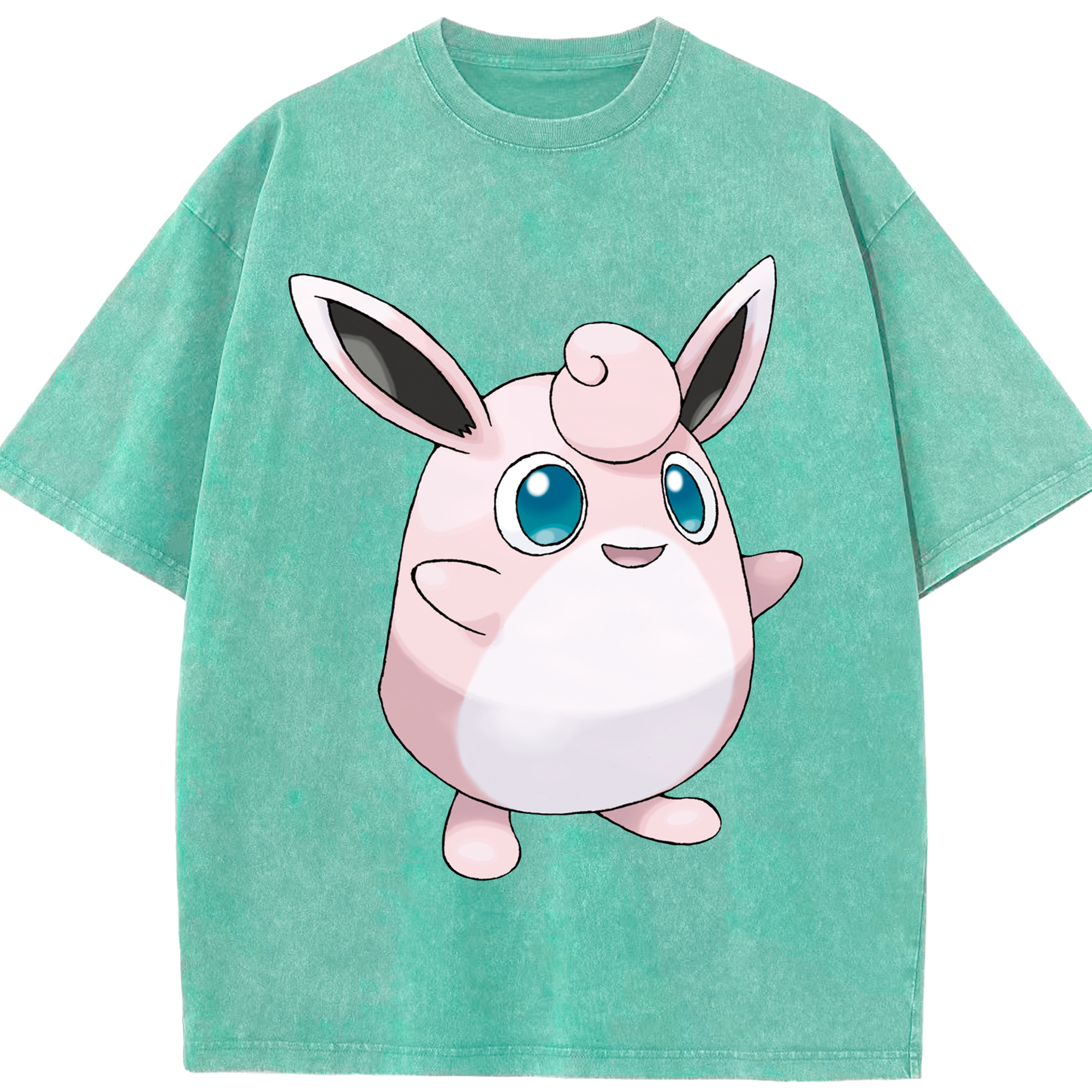 （画像用） ポケットモンスター Pokémon 綿100% ヴィンテージ風 半袖Tシャツ（フロントプリント）